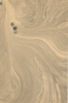 Тарханов Михаил Михайлович. Три композиции эбру в зелено-желто-бежевых тонах 